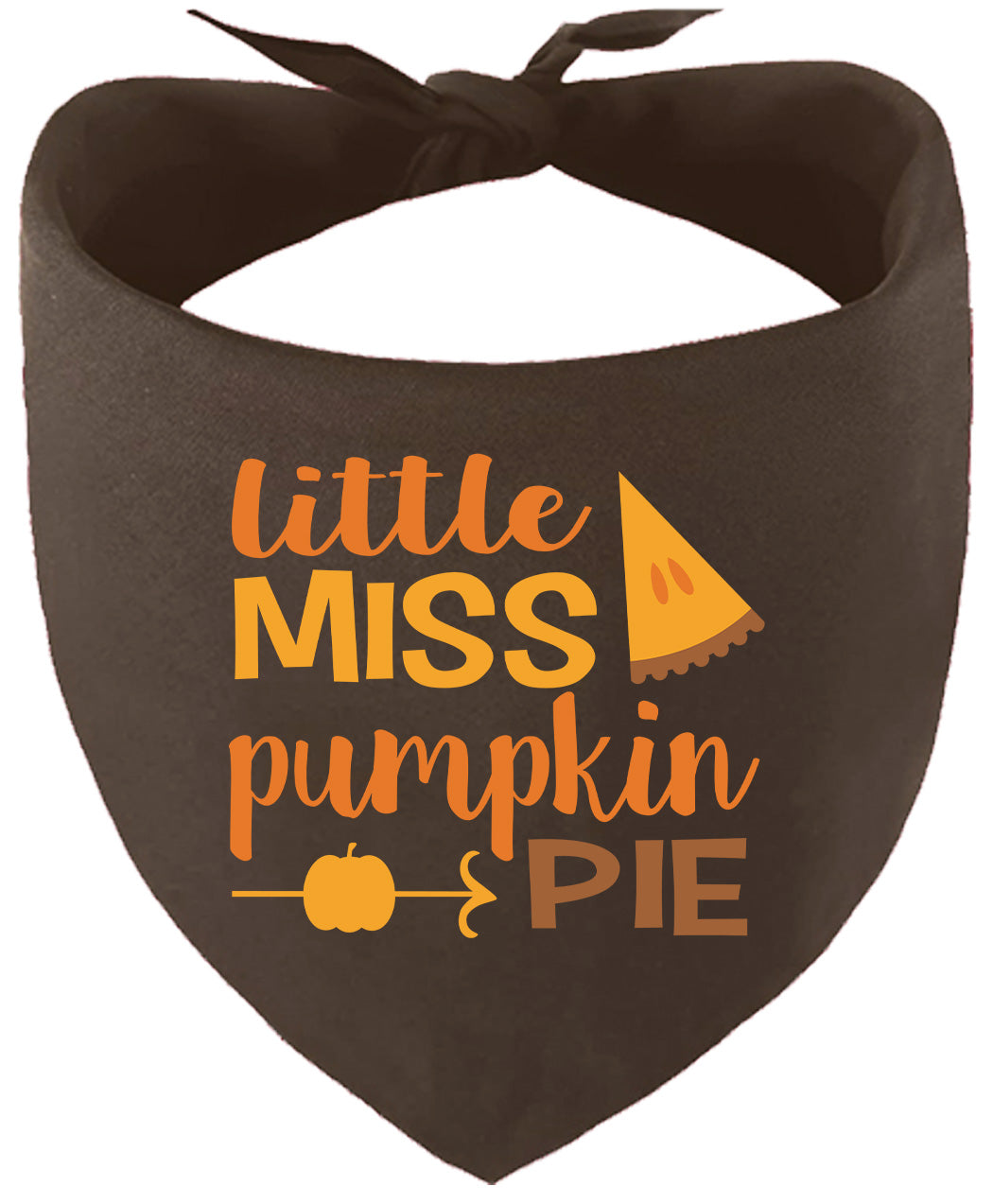 Miss Pumpkin Pie Pet Bandana