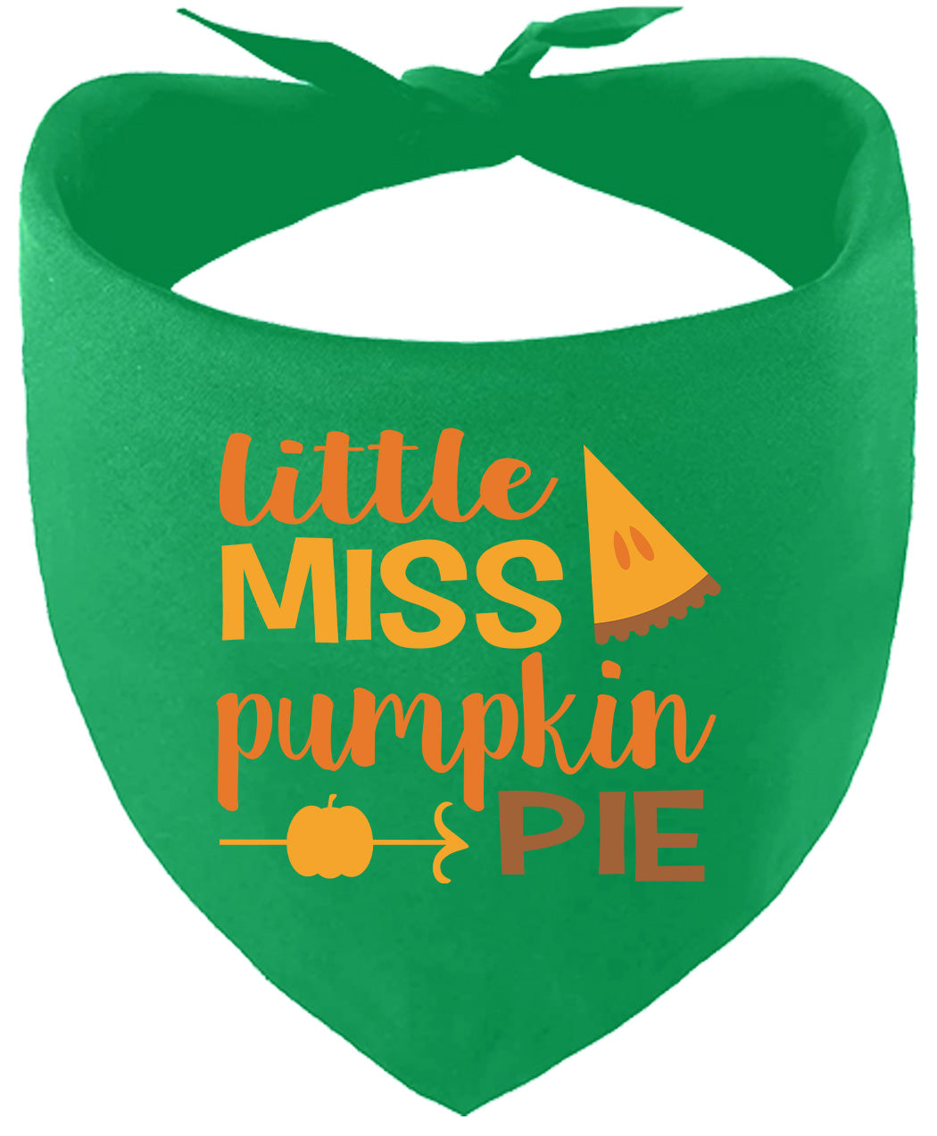Miss Pumpkin Pie Pet Bandana