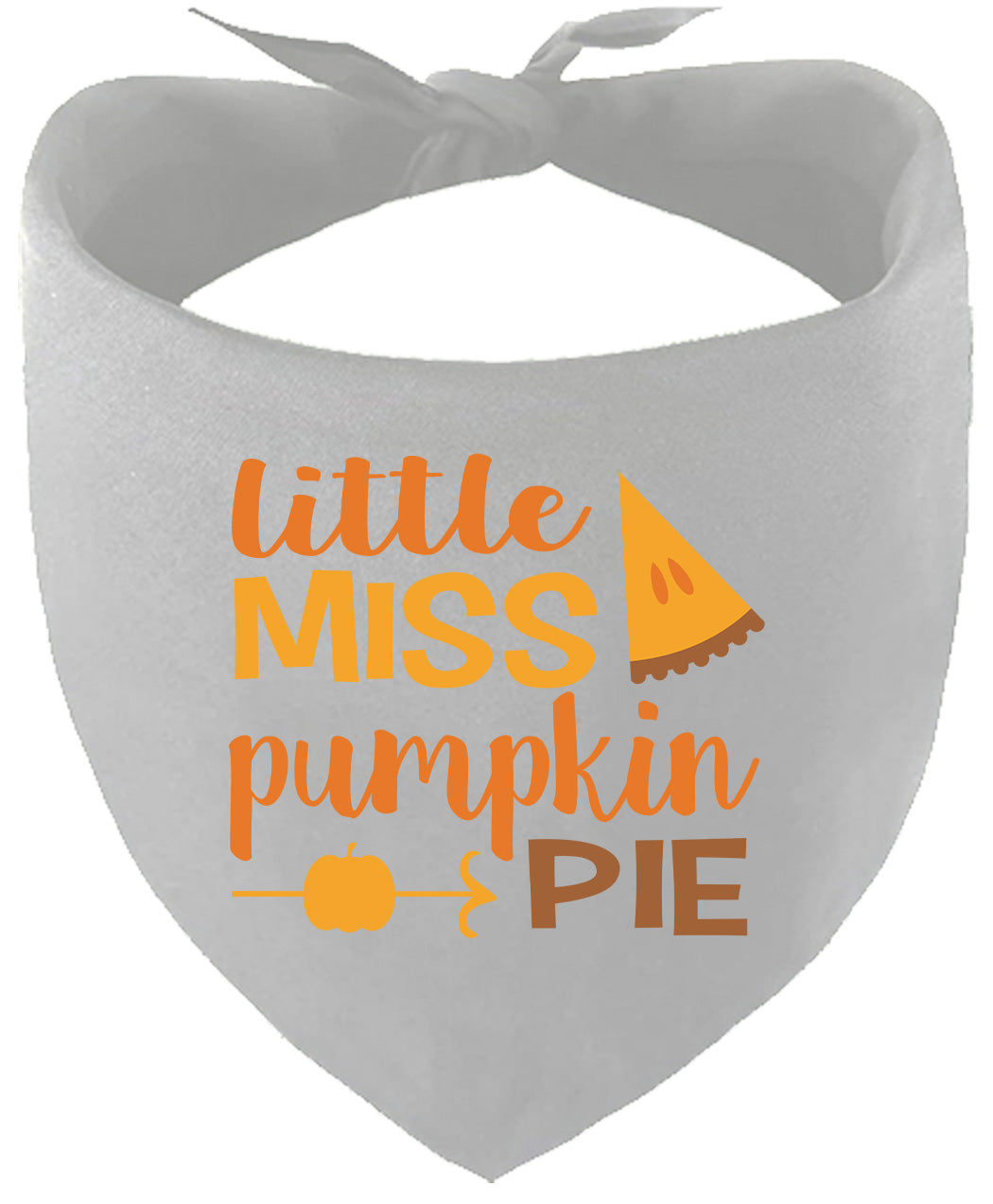 Miss Pumpkin Pie Pet Bandana