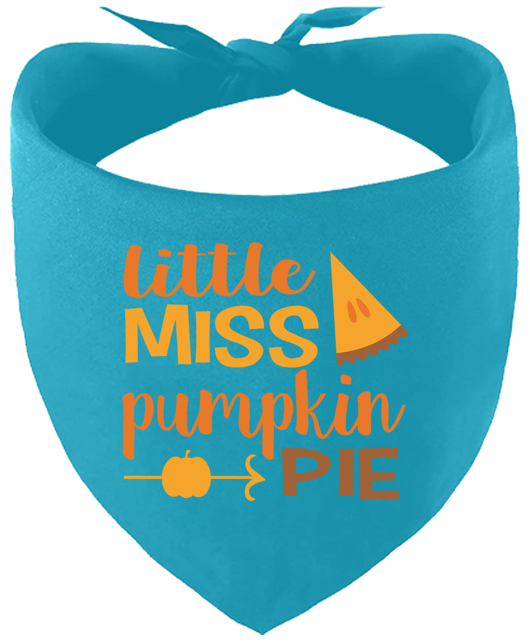 Miss Pumpkin Pie Pet Bandana