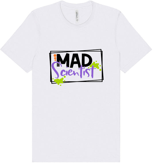 Mad Scientist Adult Bella Canvas Shirt