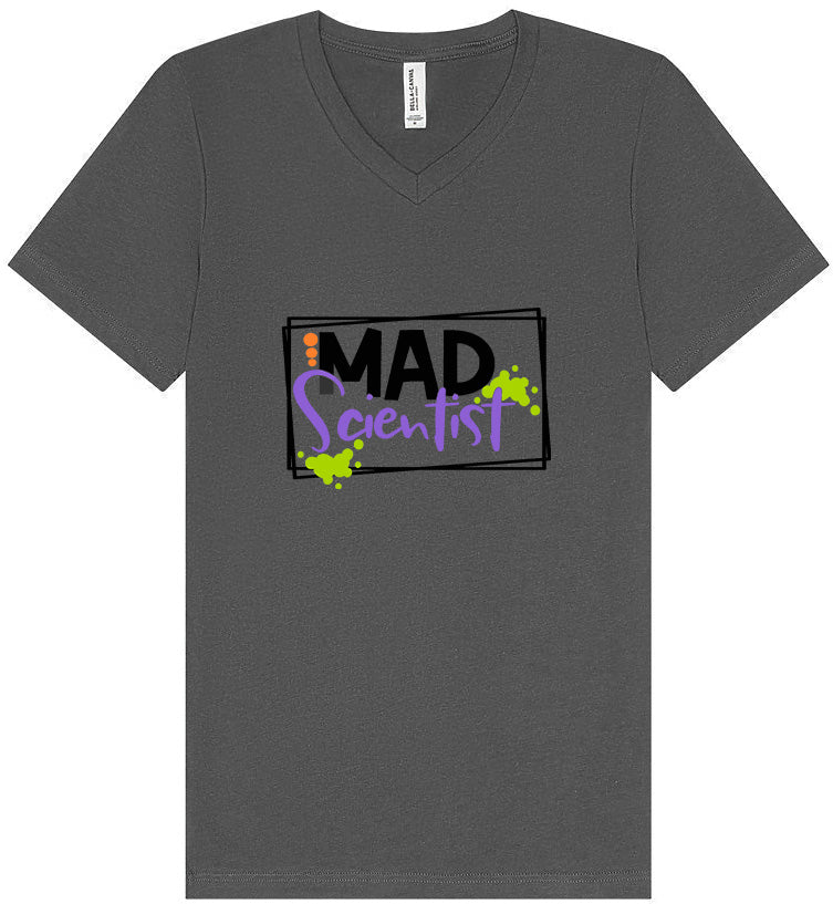 Mad Scientist Unisex V-Neck Shirt