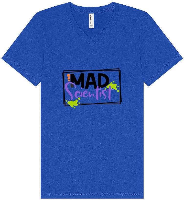 Mad Scientist Unisex V-Neck Shirt