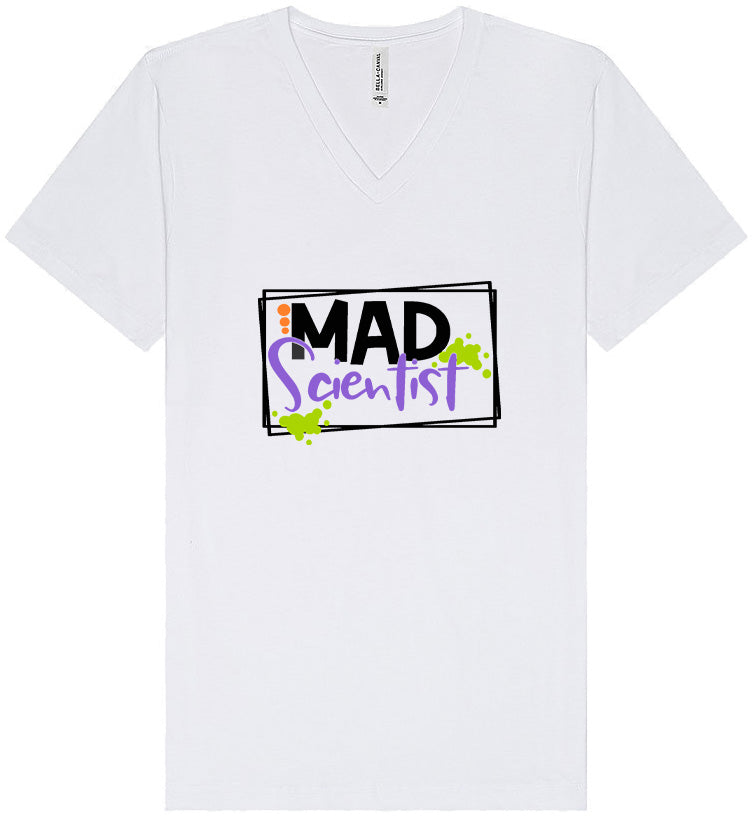 Mad Scientist Unisex V-Neck Shirt