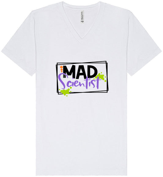 Mad Scientist Unisex V-Neck Shirt