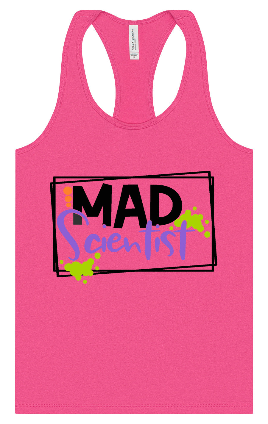 Mad Scientist Women's Racerback Tank