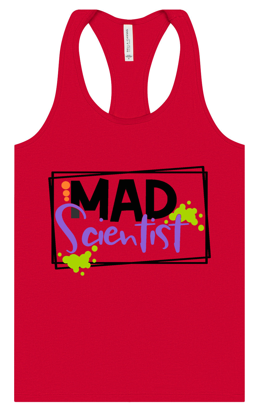 Mad Scientist Women's Racerback Tank