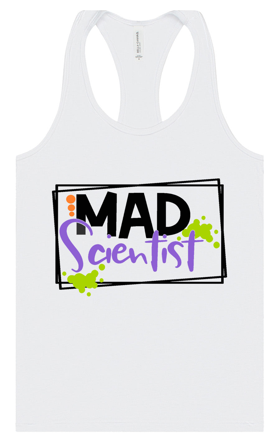 Mad Scientist Women's Racerback Tank