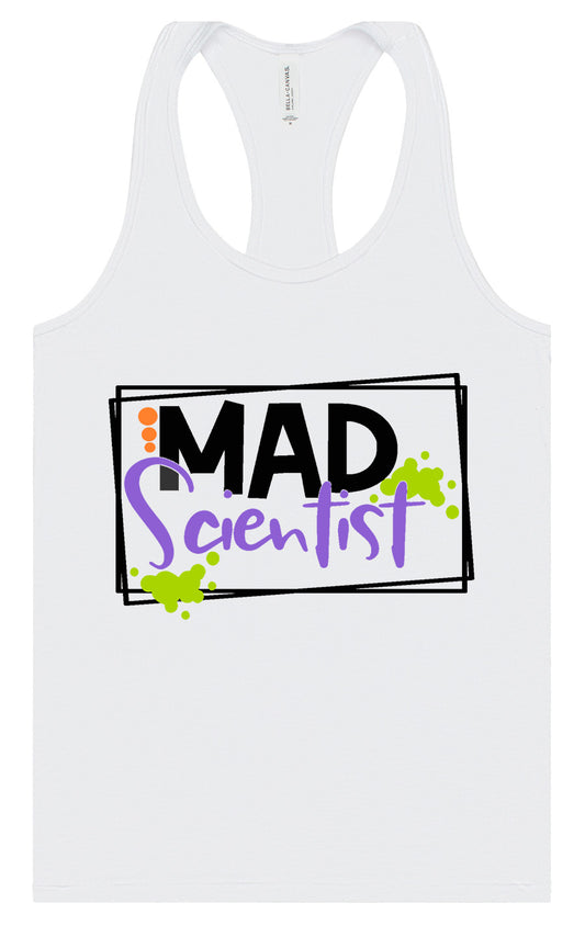 Mad Scientist Women's Racerback Tank