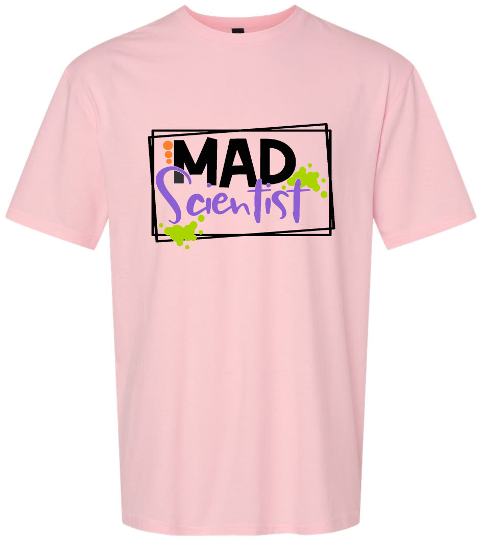 Mad Scientist Adult Gildan Soft Shirt