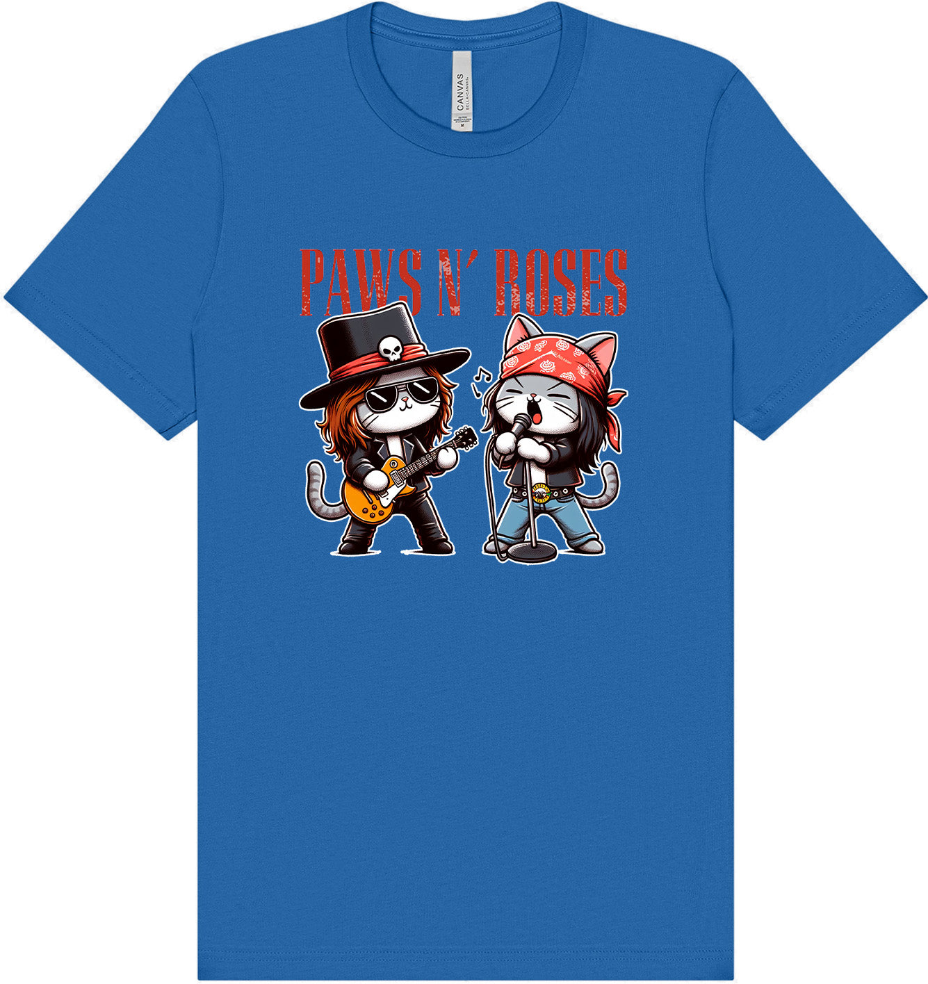 Paws N' Roses Adult Bella Canvas Shirt