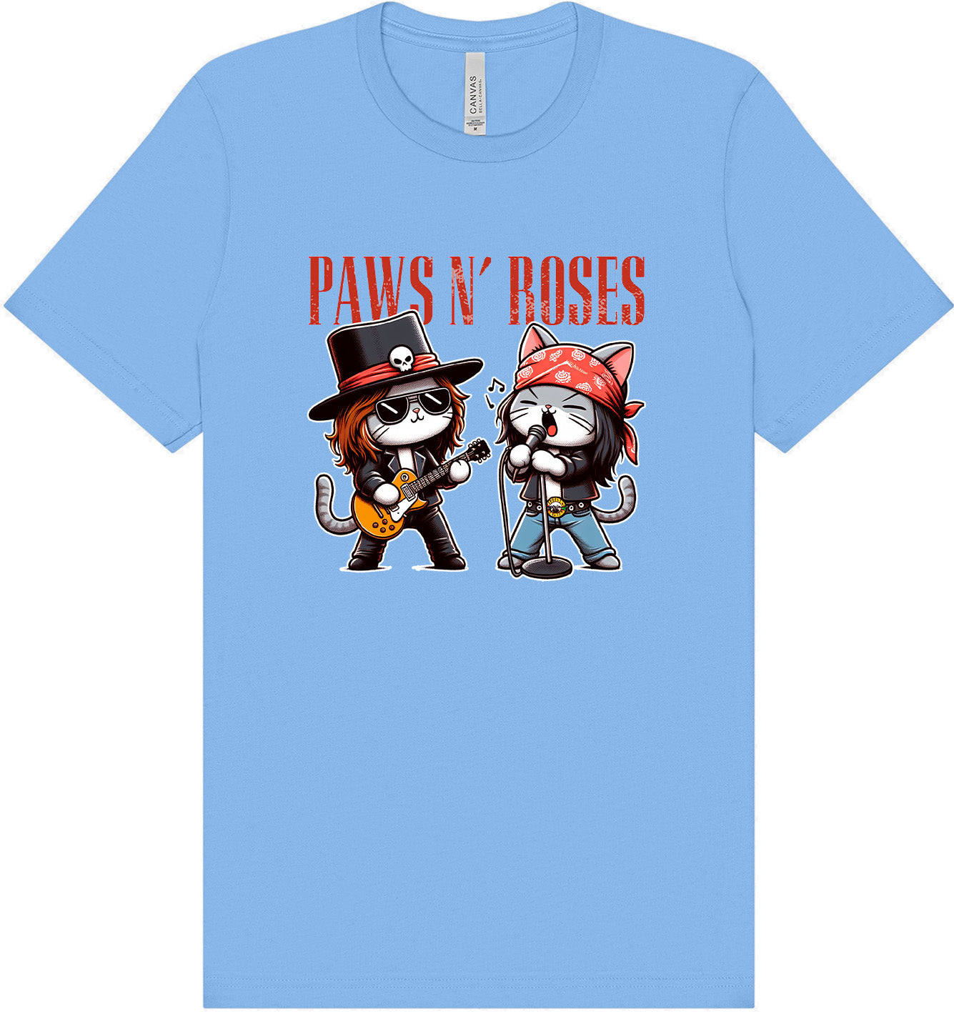 Paws N' Roses Adult Bella Canvas Shirt