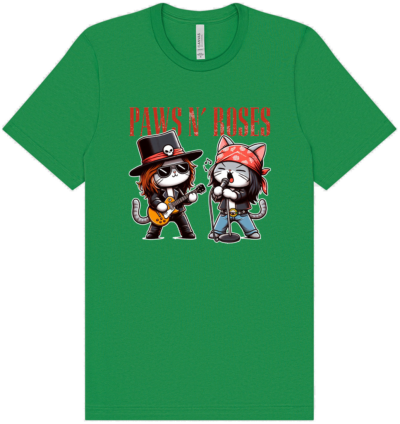 Paws N' Roses Adult Bella Canvas Shirt