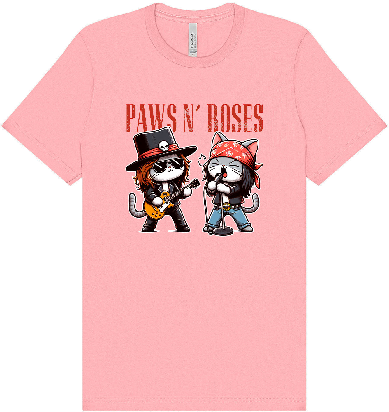 Paws N' Roses Adult Bella Canvas Shirt