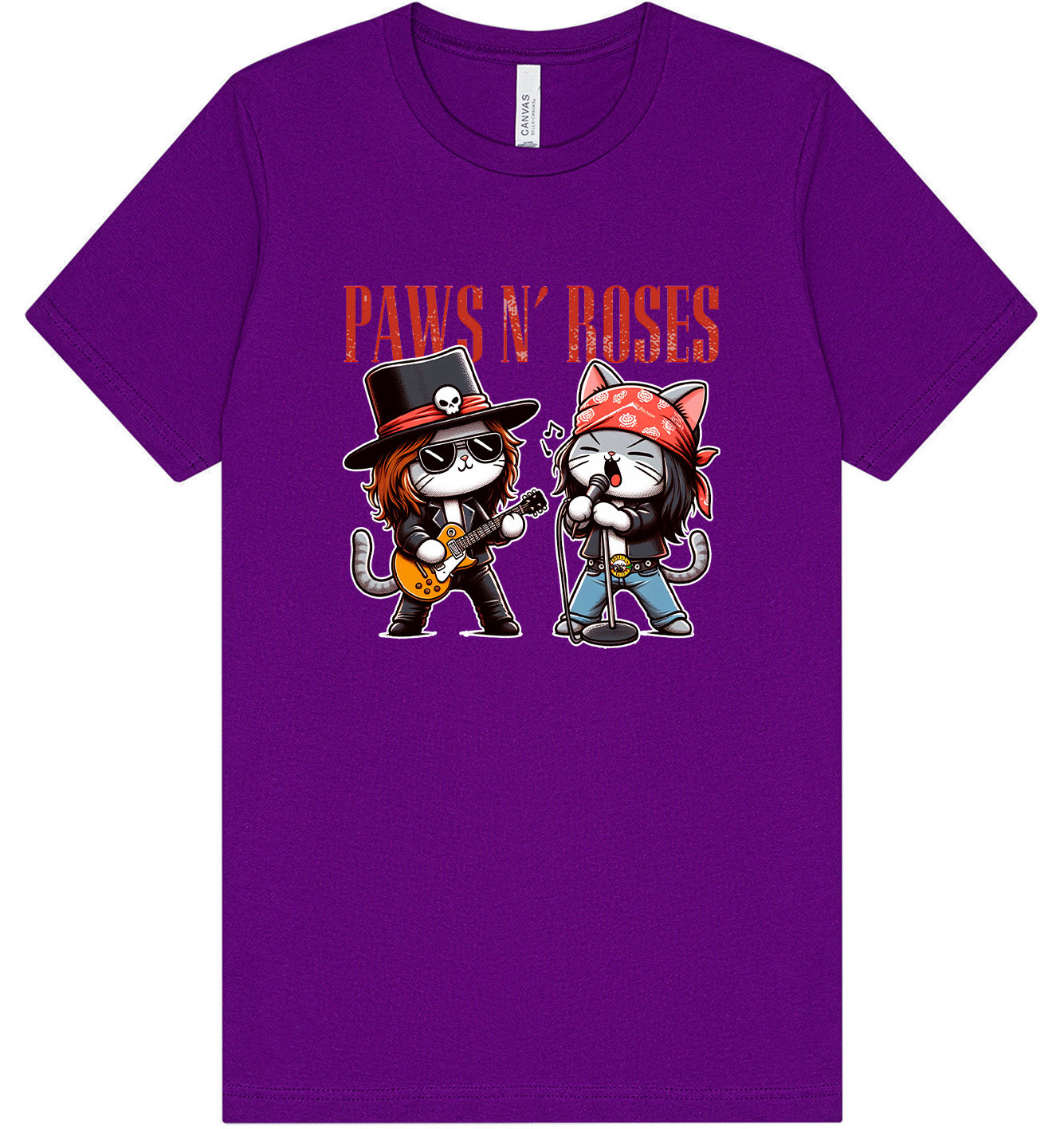 Paws N' Roses Adult Bella Canvas Shirt