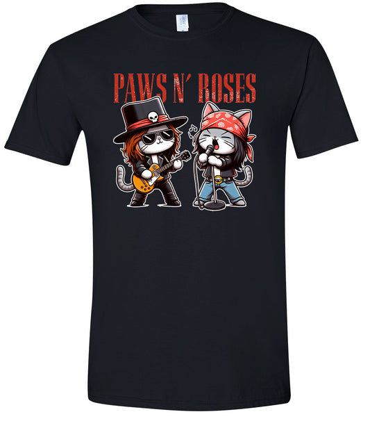 Paws N' Roses Adult Gildan Soft Shirt
