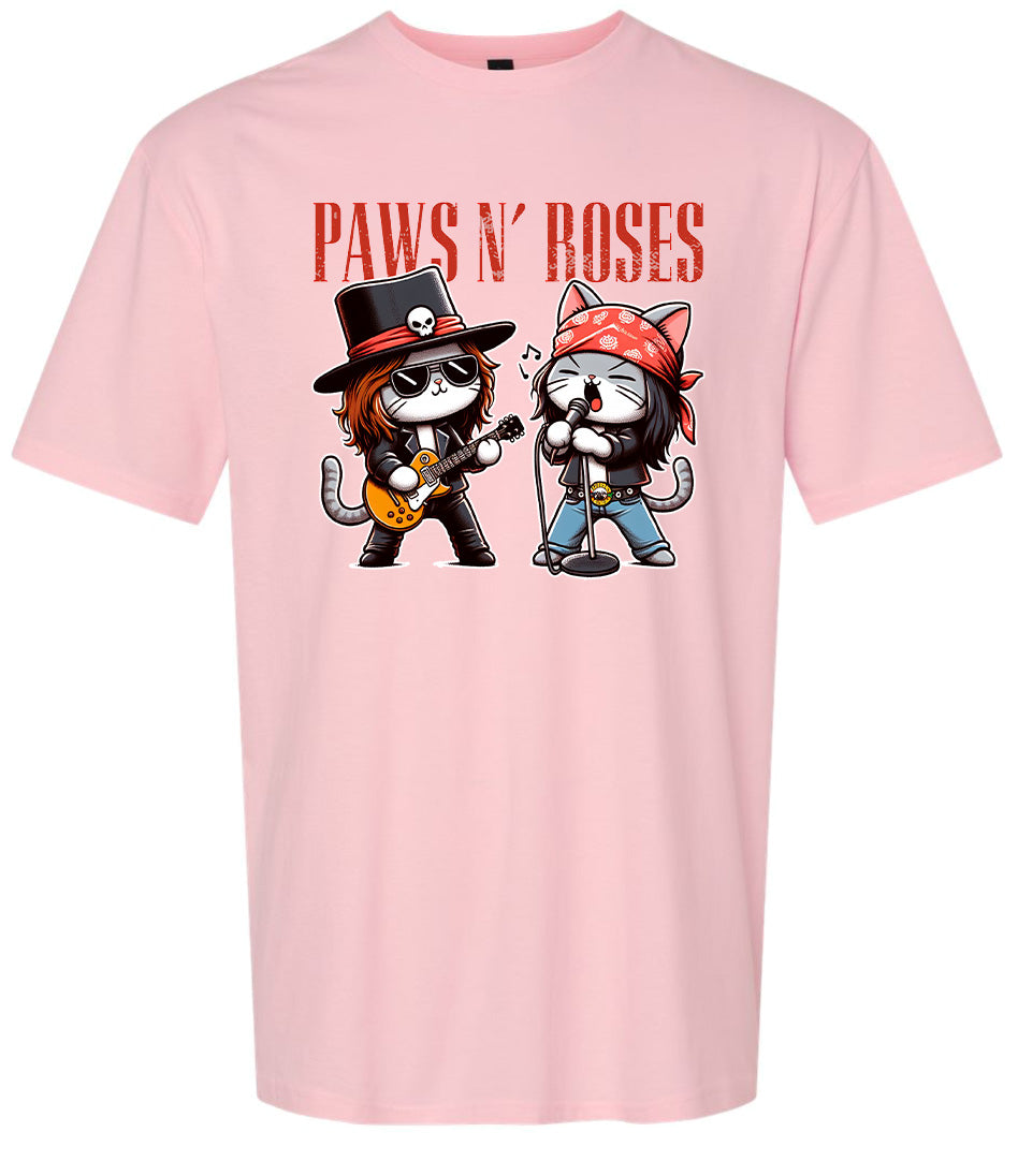 Paws N' Roses Adult Gildan Soft Shirt