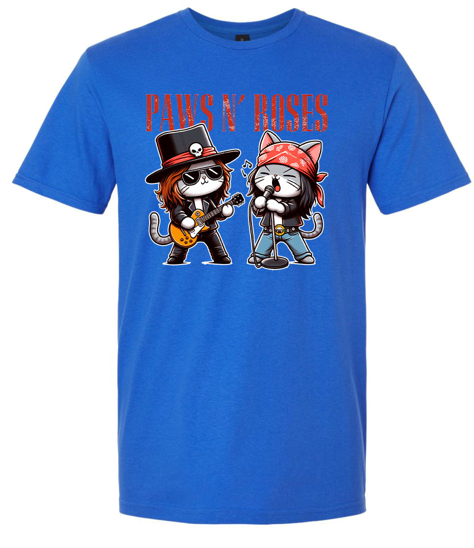 Paws N' Roses Adult Gildan Soft Shirt
