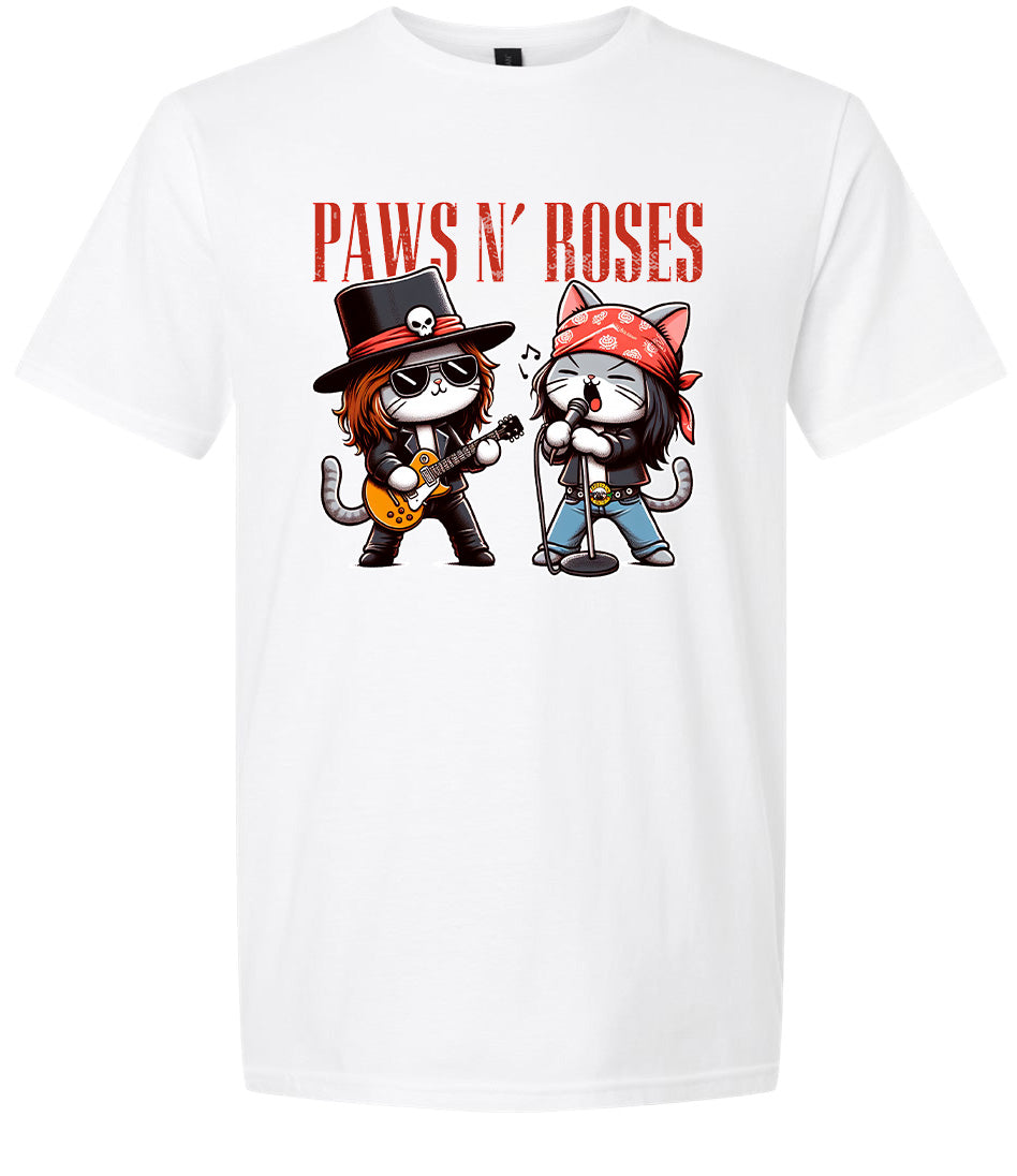 Paws N' Roses Adult Gildan Soft Shirt