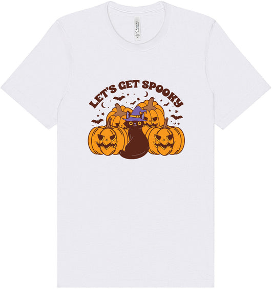 Get Spooky Adult Bella Canvas Shirt