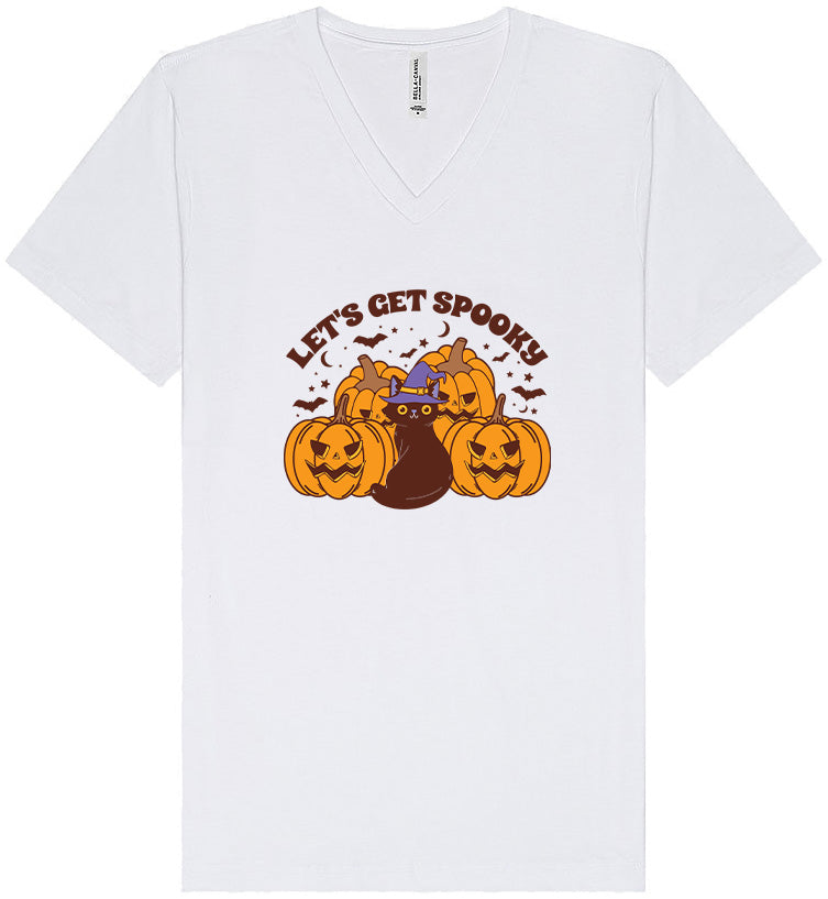 Get Spooky Unisex V-Neck Shirt