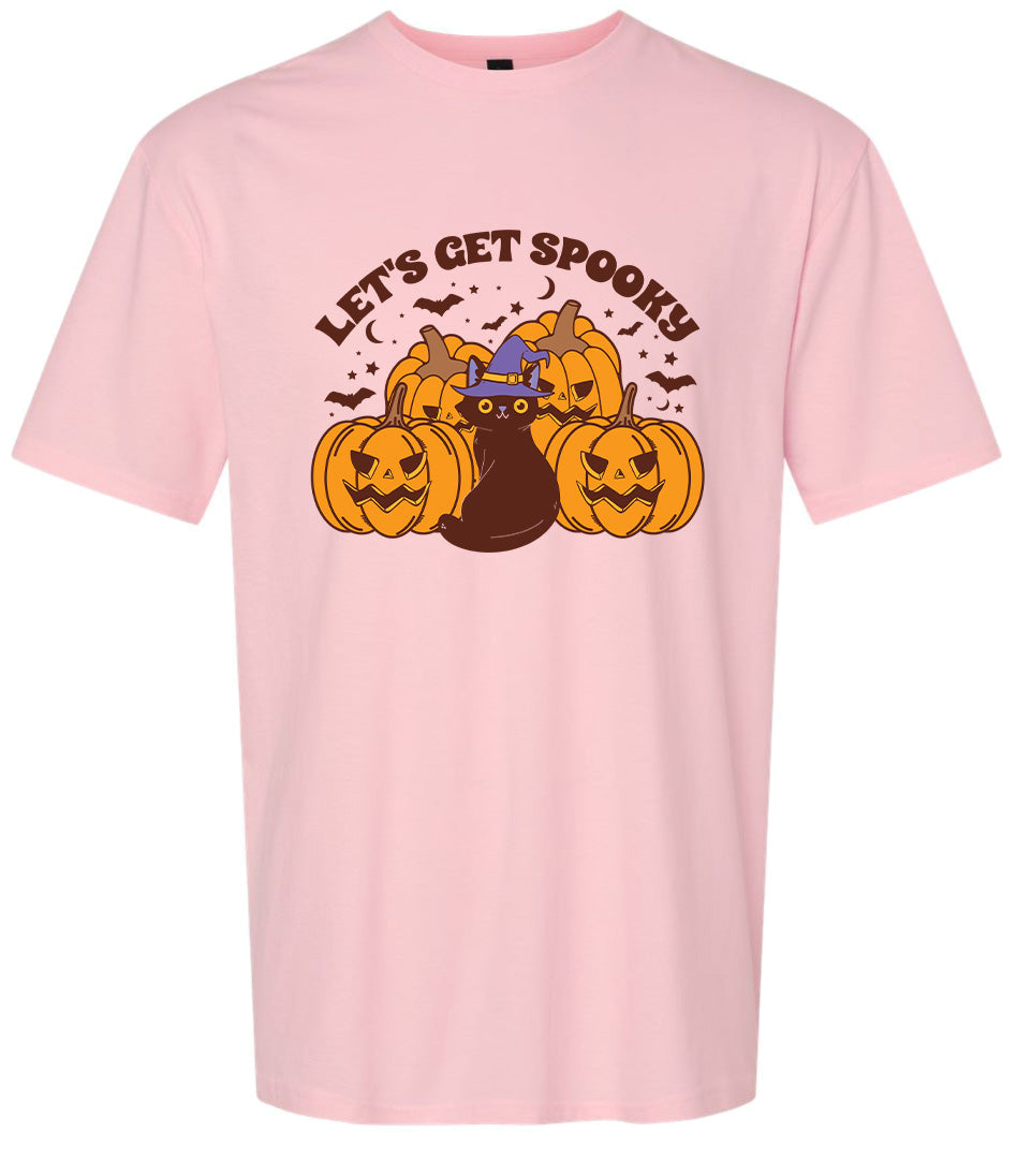 Get Spooky Adult Gildan Soft Shirt
