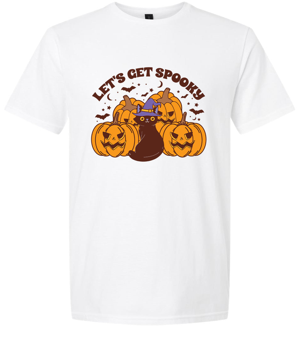 Get Spooky Adult Gildan Soft Shirt