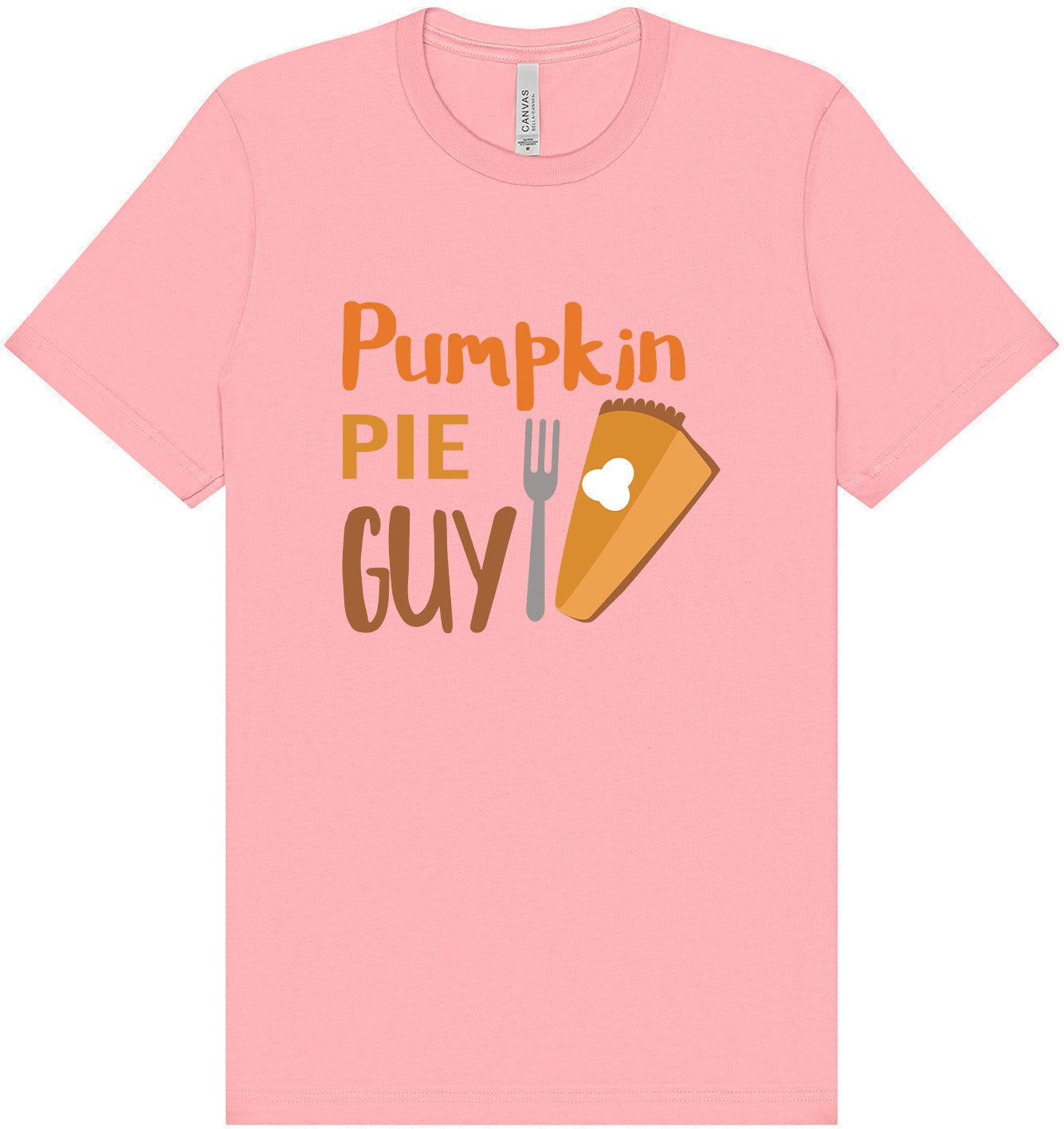 Pumpkin Pie Guy Adult Bella Canvas Shirt
