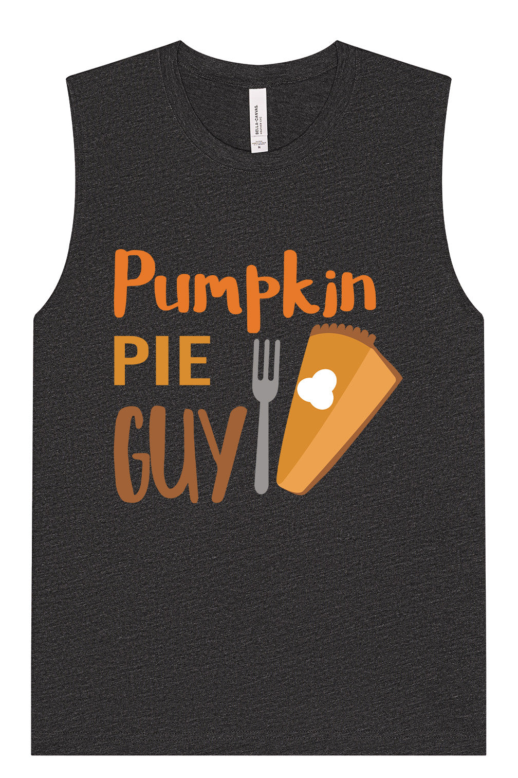 Pumpkin Pie Guy Muscle Tank