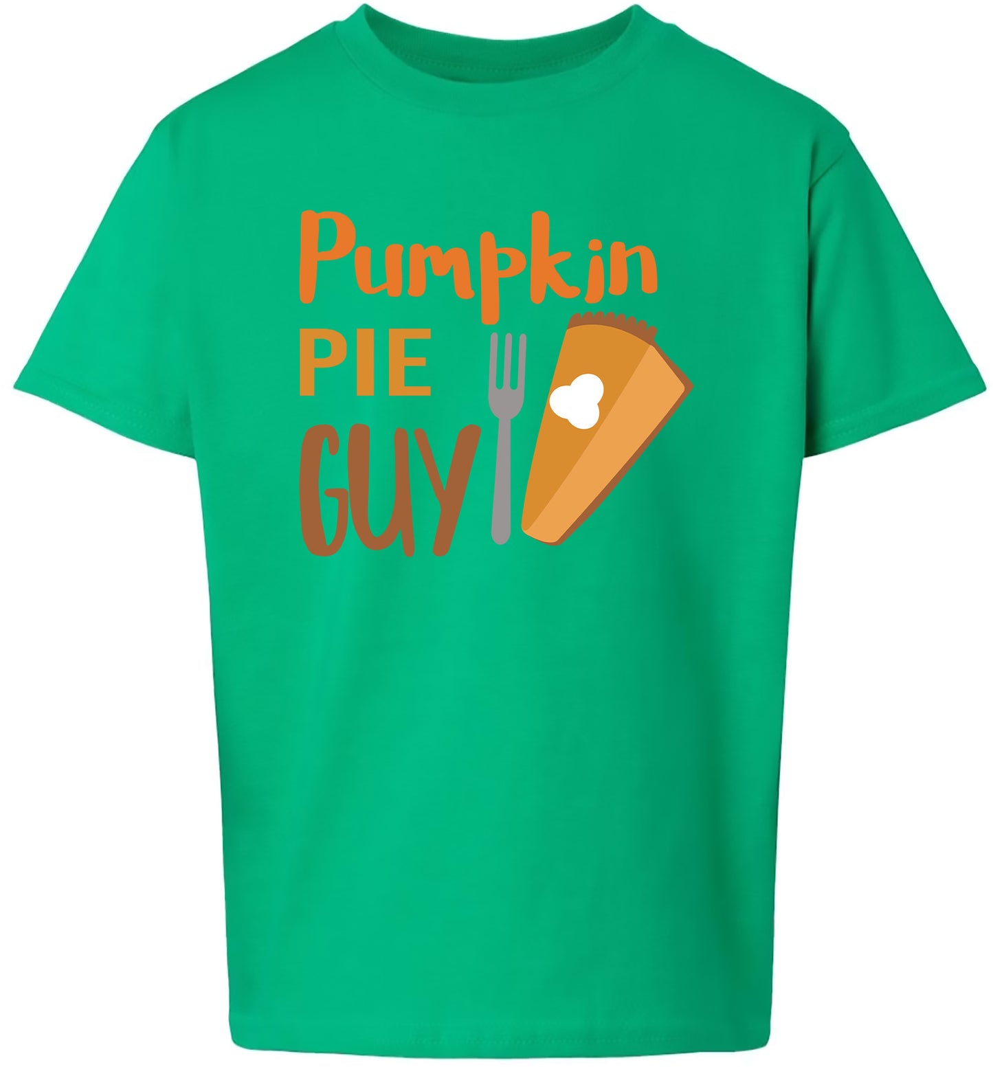 Pumpkin Pie Guy Children's Gildan Soft Shirt