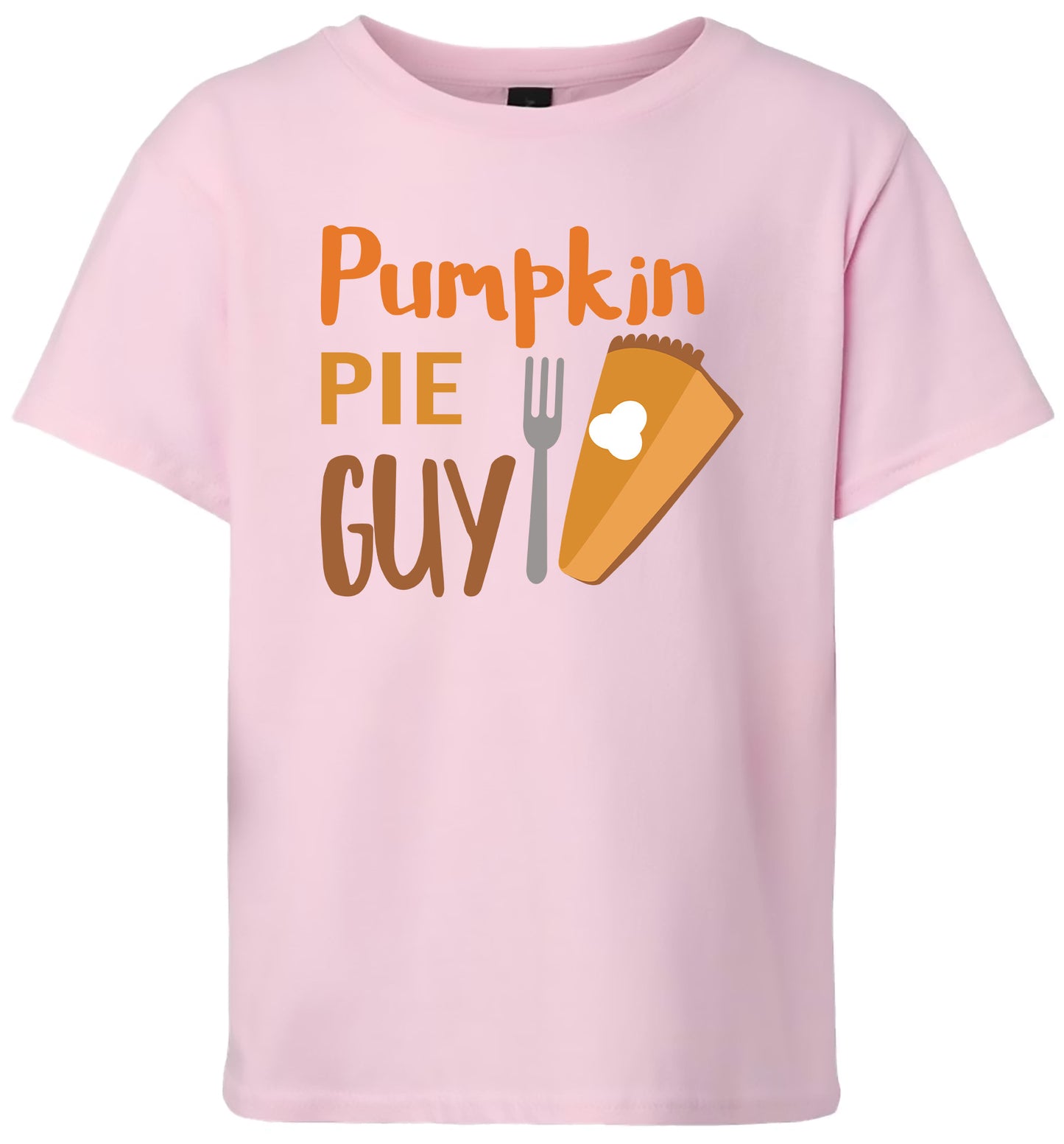 Pumpkin Pie Guy Children's Gildan Soft Shirt