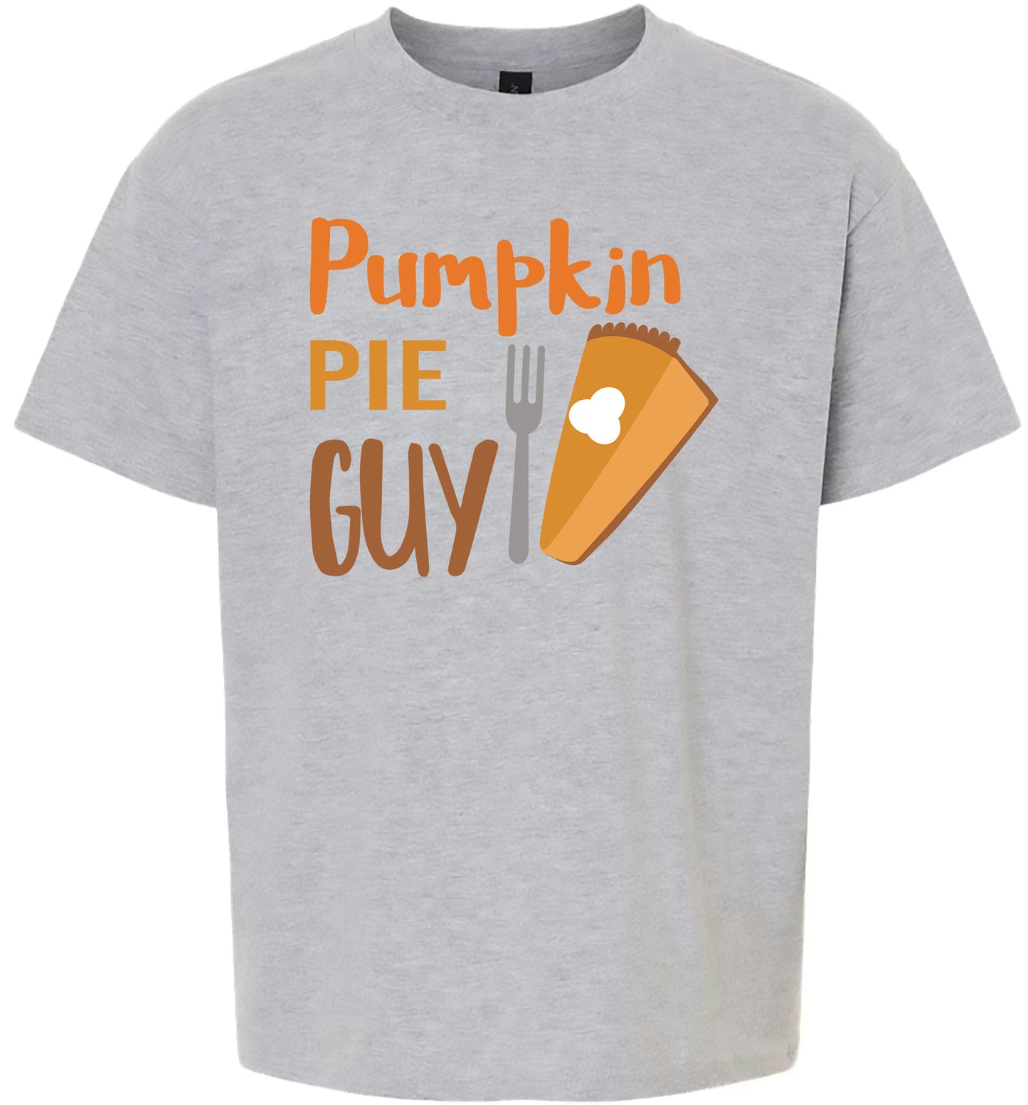 Pumpkin Pie Guy Children's Gildan Soft Shirt