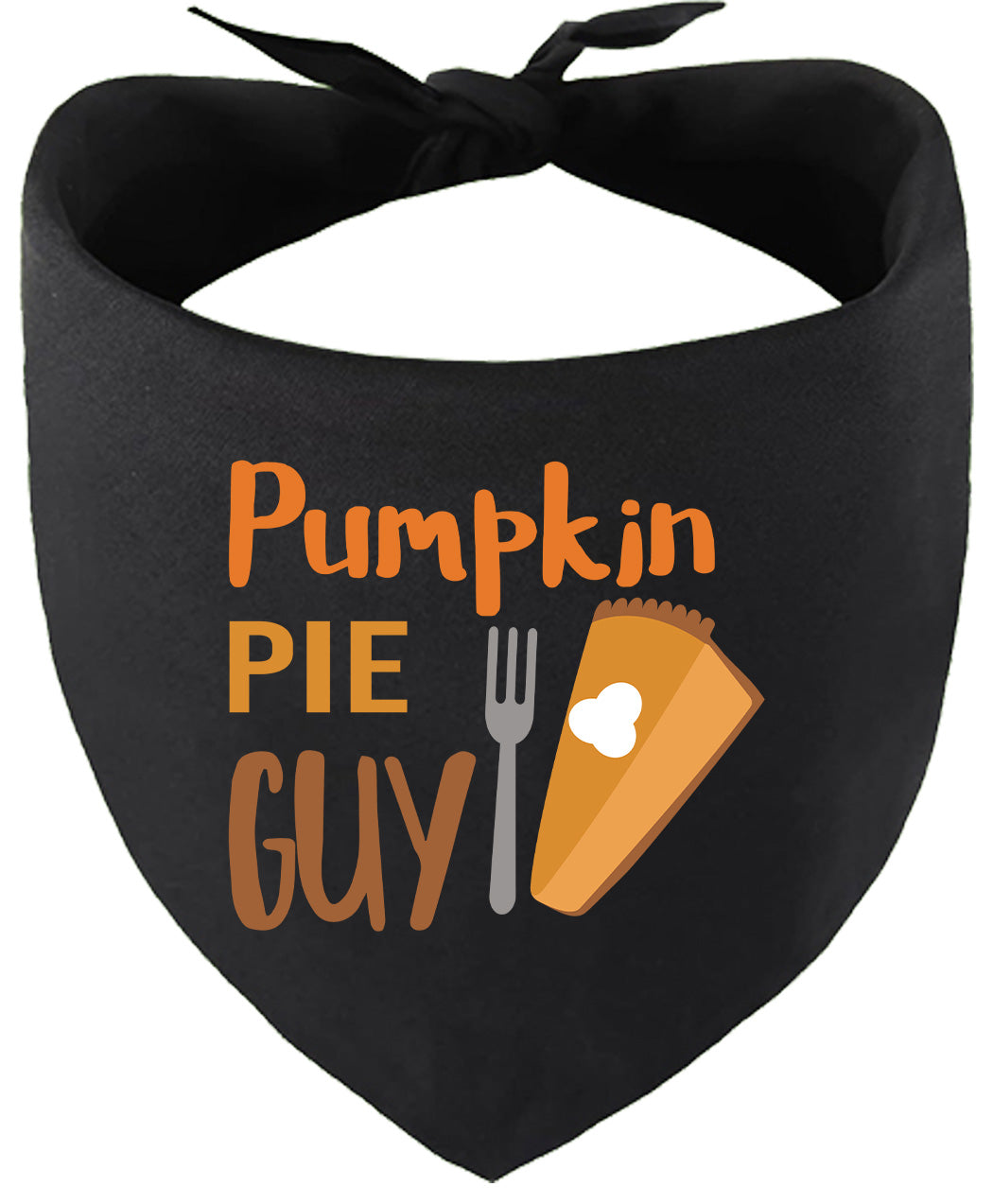 Pumpkin Pie Guy Pet Bandana