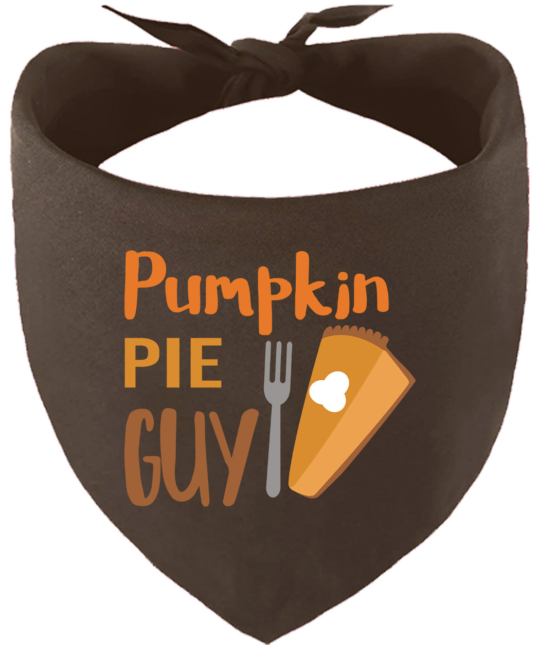 Pumpkin Pie Guy Pet Bandana