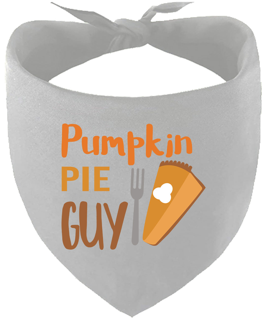 Pumpkin Pie Guy Pet Bandana