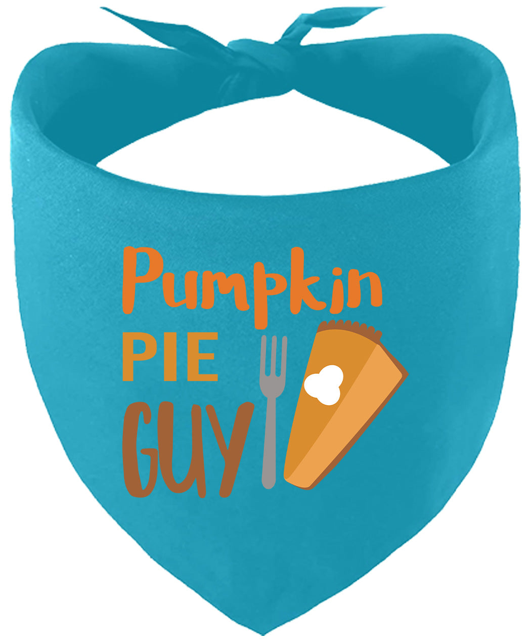 Pumpkin Pie Guy Pet Bandana