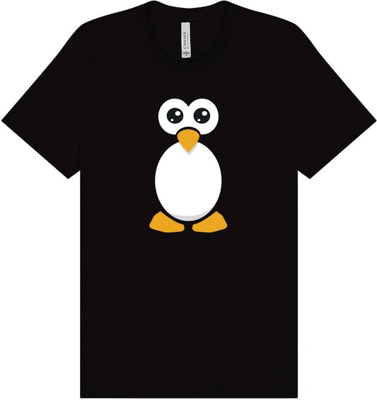 Penguin Costume Adult Bella Canvas Shirt