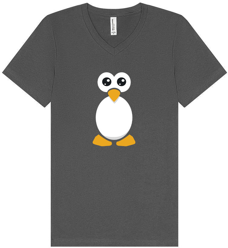 Penguin Costume Unisex V-Neck Shirt