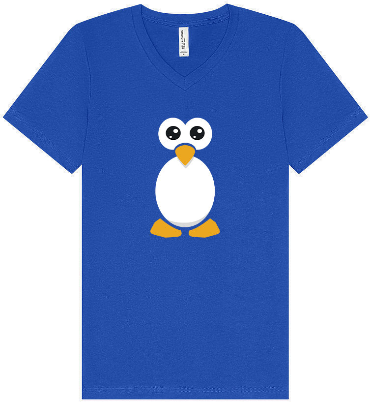 Penguin Costume Unisex V-Neck Shirt