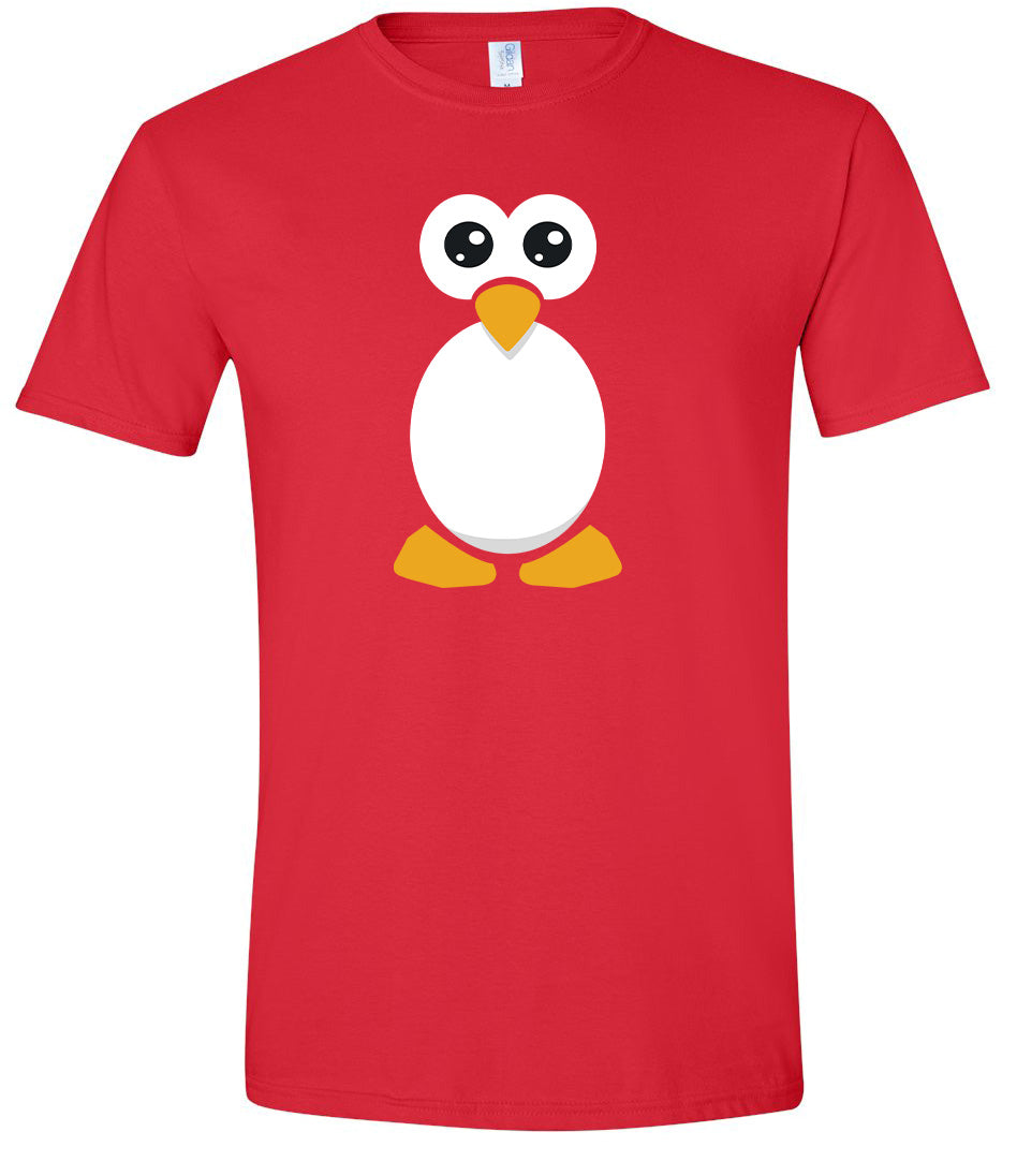 Penguin Costume Adult Gildan Soft Shirt