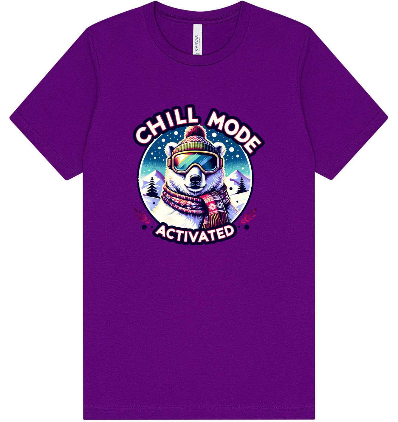 Chill Mode Activated Adult Bella Canvas Shirt