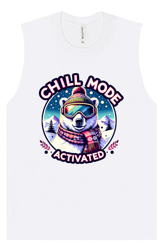 Chill Mode Activated Muscle Tank