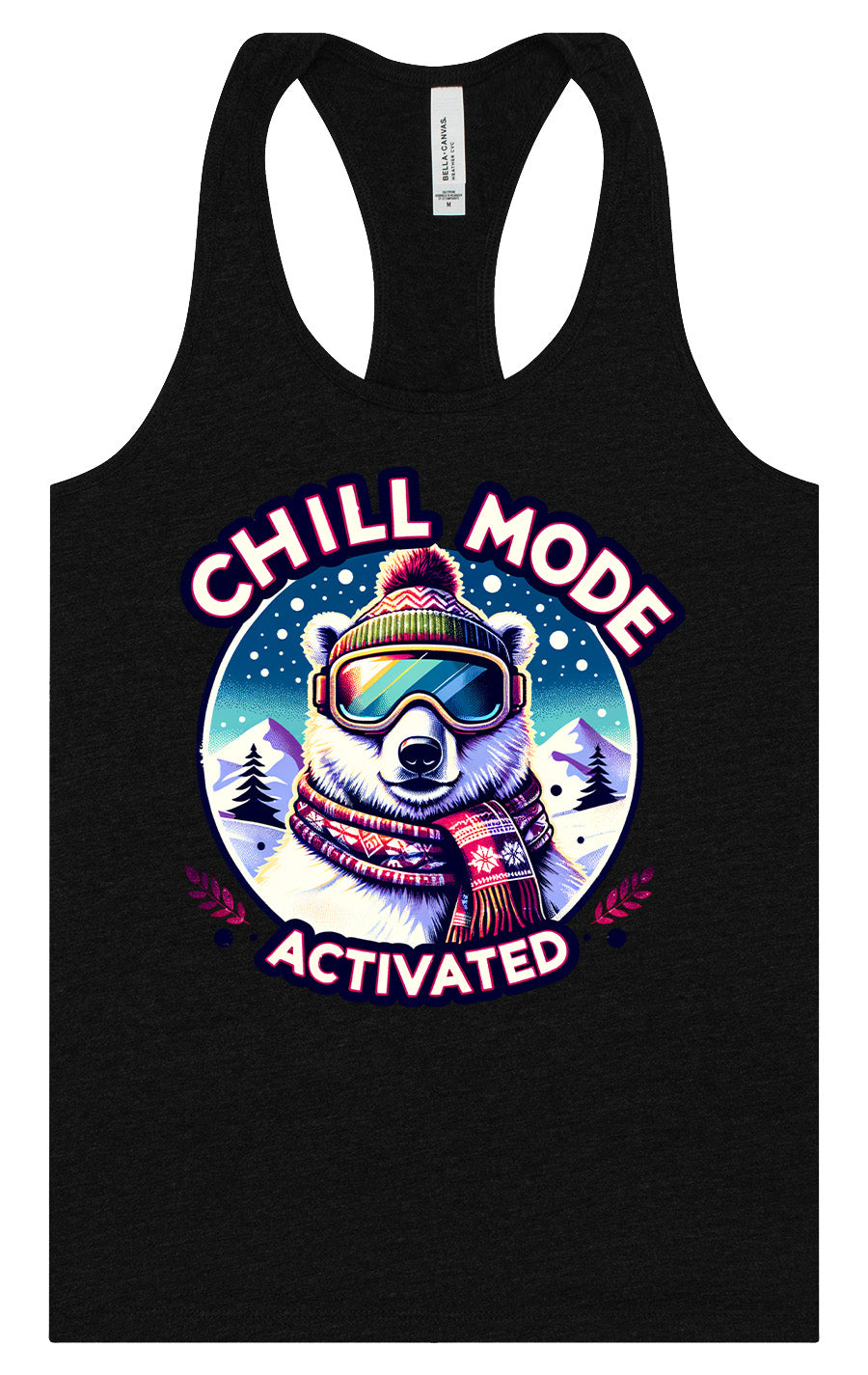 Chill Mode Activated Women's Racerback Tank