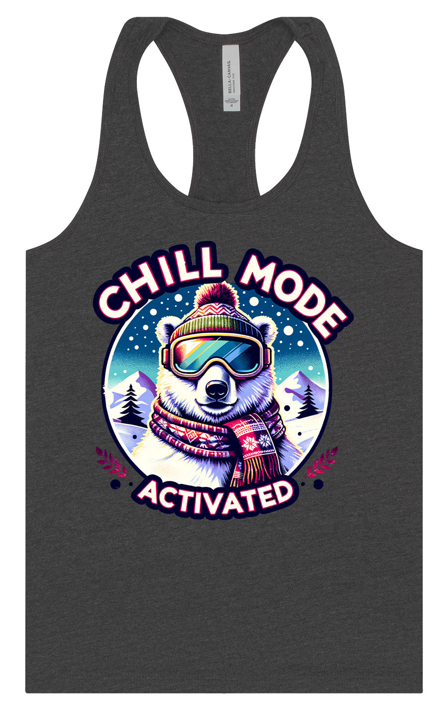 Chill Mode Activated Women's Racerback Tank