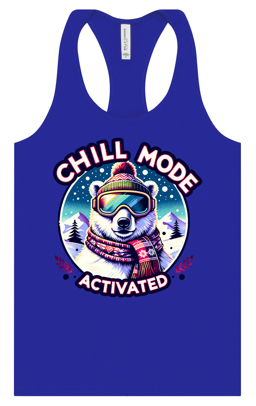 Chill Mode Activated Women's Racerback Tank