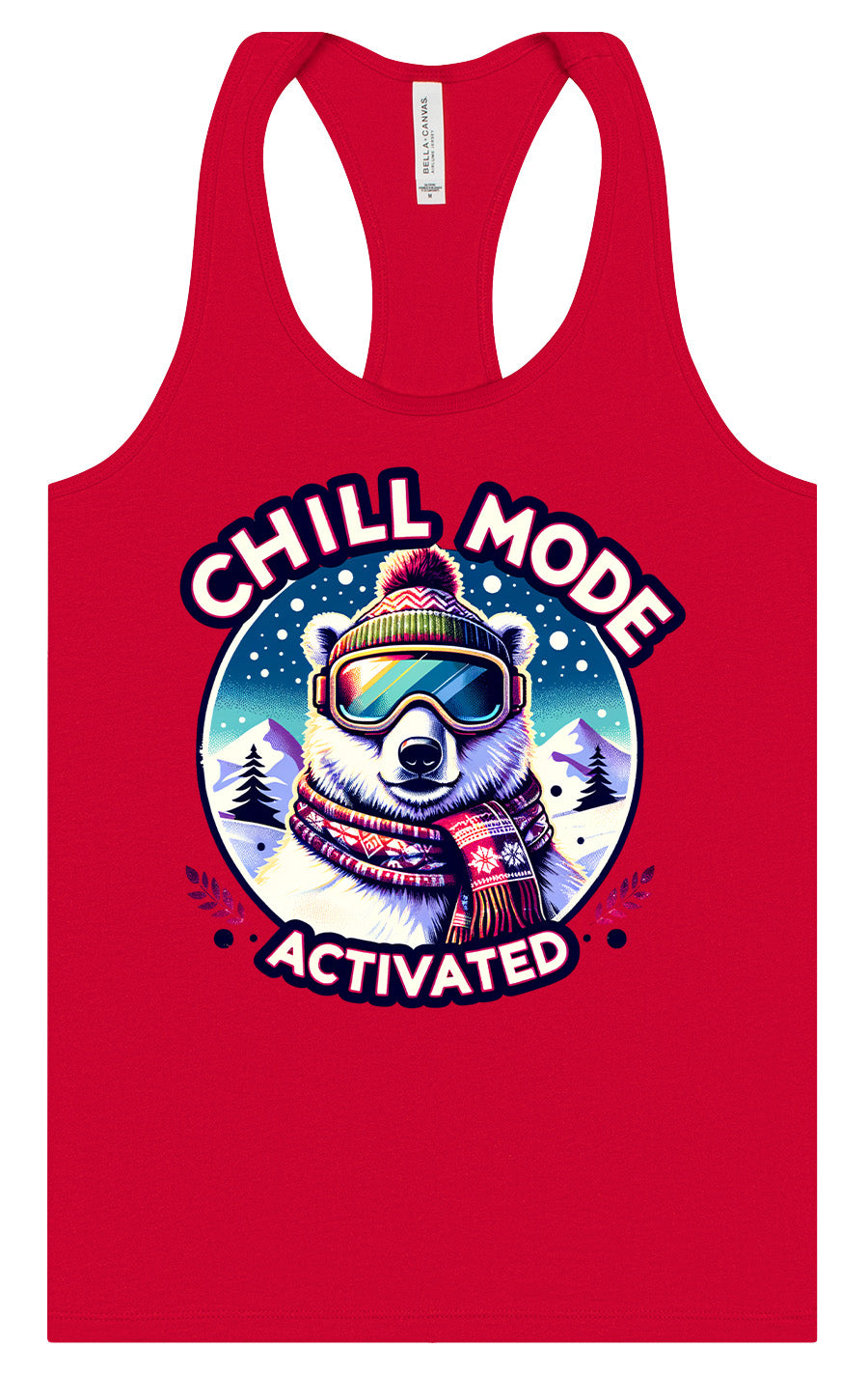 Chill Mode Activated Women's Racerback Tank