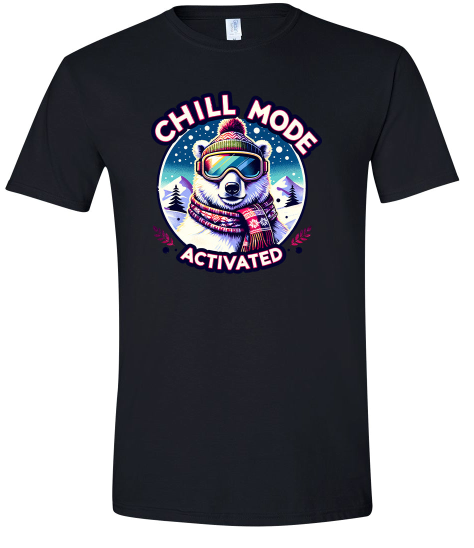 Chill Mode Activated Adult Gildan Soft Shirt