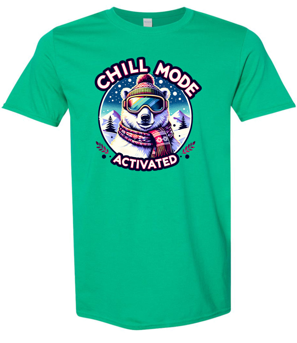 Chill Mode Activated Adult Gildan Soft Shirt