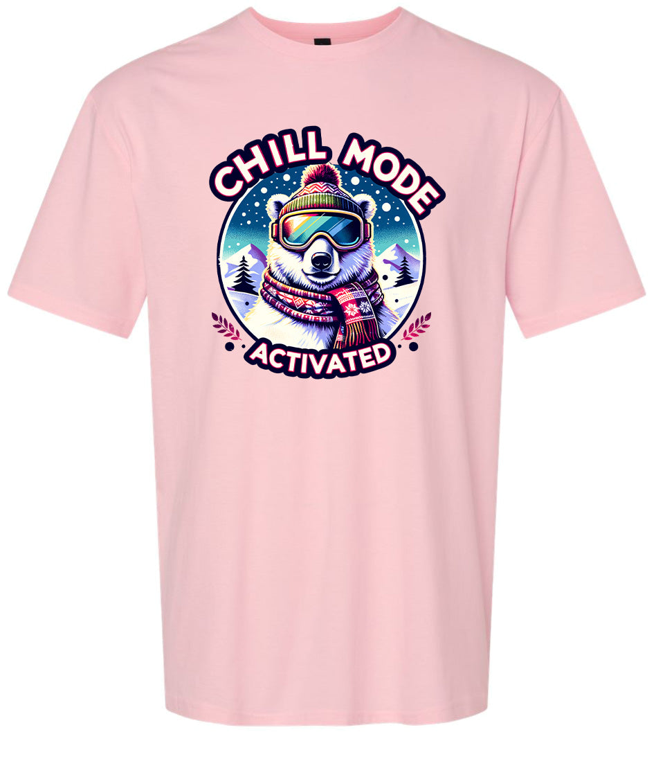 Chill Mode Activated Adult Gildan Soft Shirt