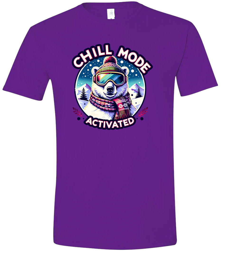 Chill Mode Activated Adult Gildan Soft Shirt